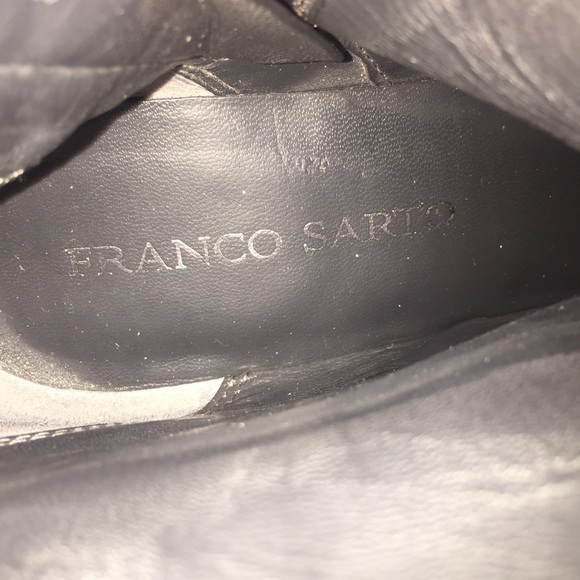 [Franco Sarto] ankle boots gray cute studs 6 1/2 - Picture 8 of 8